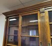 Antike bibliothek bücherregal