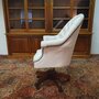 Antike Chesterfield Director chair bürostuhl weiß