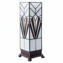 Quadratische Tiffany Art Deco lampe