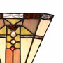 Quadratische Tiffany wandlampe