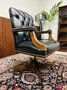 Klassisch Englisch Chesterfield Gainsborough bürostuhl Schwarz