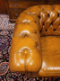 Chesterfield 1-sitzer sofa Cognac braun