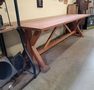 Rustikale Klostertisch aus Holz