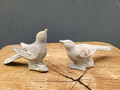 Gusseisen skulptur Vogel links