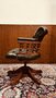 Klassische Englische Chesterfield Captain Chair