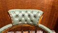 Englische Chesterfield Bürostuhl Mint