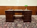 Klassische Englische Chesterfield Schreibtisch Partnerdesk