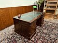 Klassische Englische Chesterfield Schreibtisch Partnerdesk