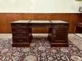 Klassische Englische Chesterfield Schreibtisch