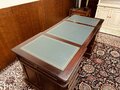 Klassische Englische Chesterfield Schreibtisch