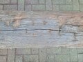 Landhaus gartenbank mit alt gelebtes holz
